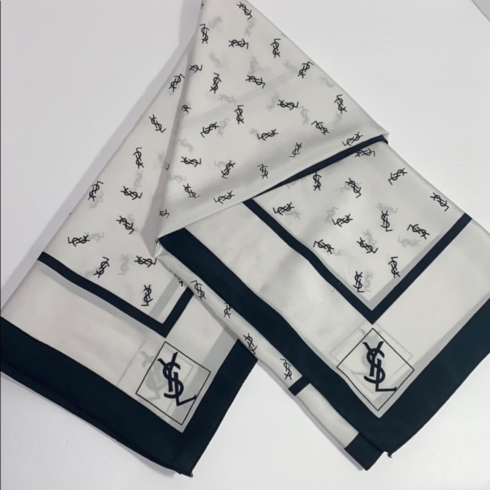 Yves Saint Laurent Silk Scarf
